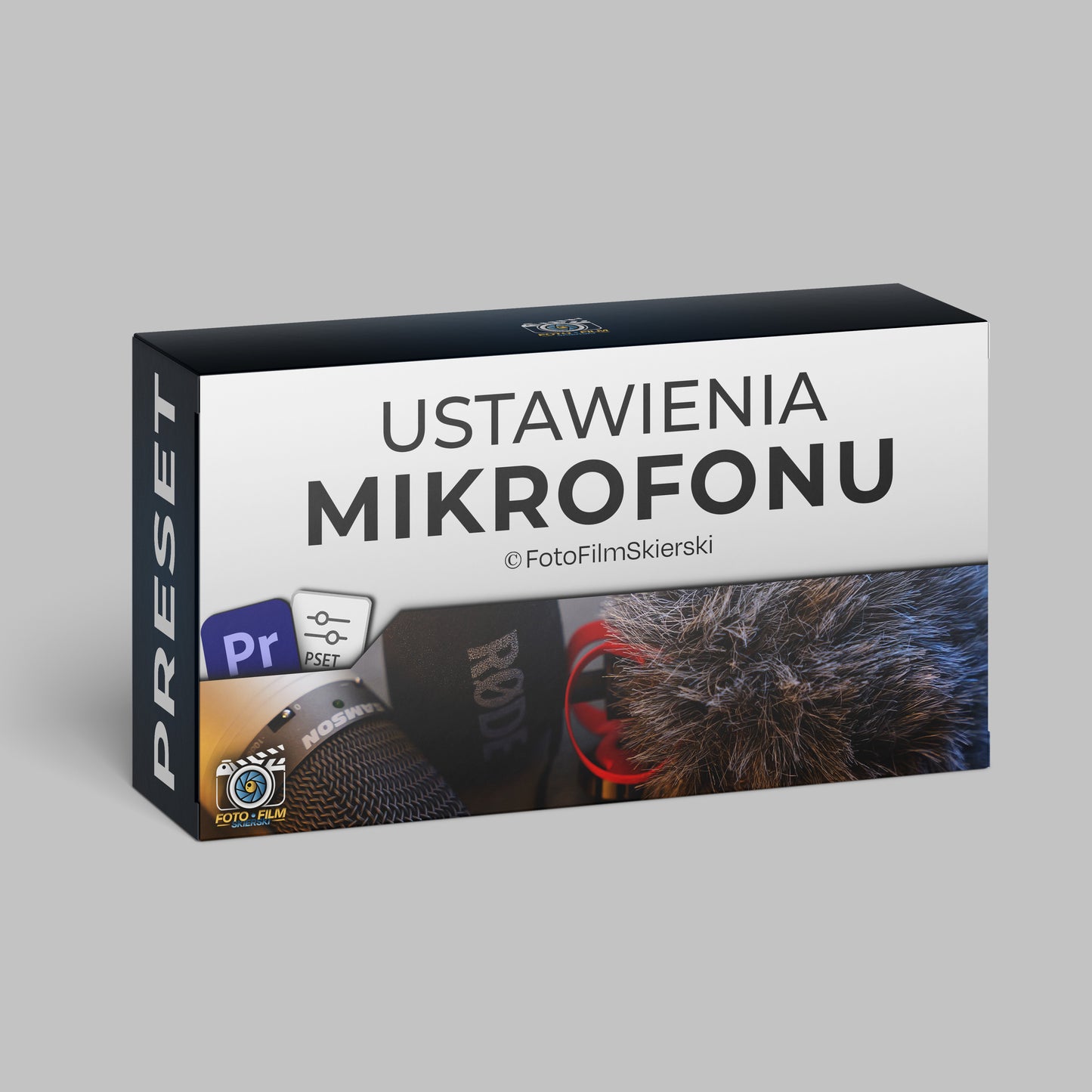 PRESET - Ustawienia mikrofonu (Adobe Premiere Pro)